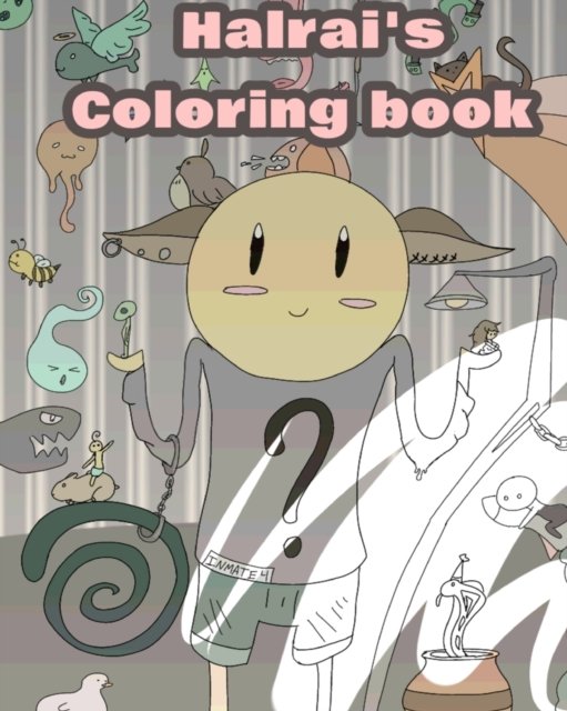 Cover for Halrai · Halrai's coloring book (Paperback Bog) (2022)