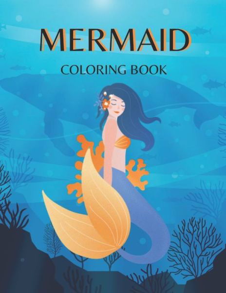 Cover for Tr Publishing House · Mermaid Coloring Book (Taschenbuch) (2020)