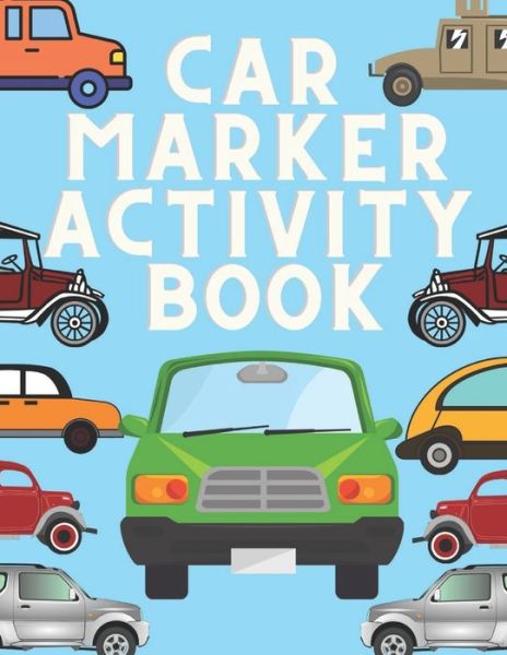 Cover for Fraekingsmith Press · Car Marker Activity Book (Pocketbok) (2021)