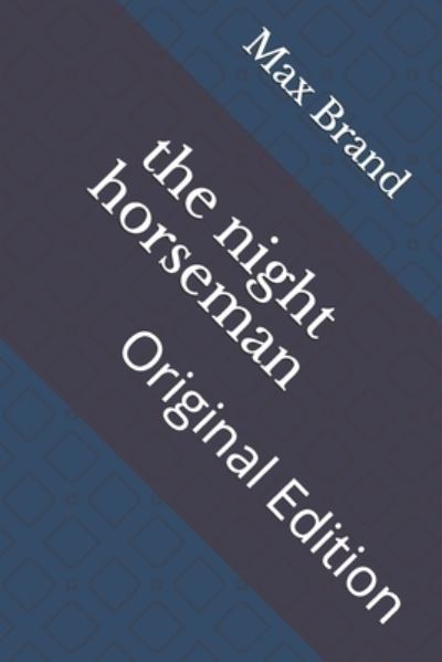 Cover for Max Brand · Night Horseman (N/A) (2021)