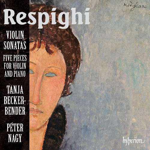 Cover for Beckerbendernagy · Respighiviolin Sonatas (CD) (2012)