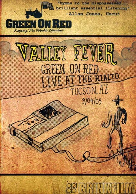 Cover for Green On Red · Valley Fever -Live At Rialto (DVD) (2009)