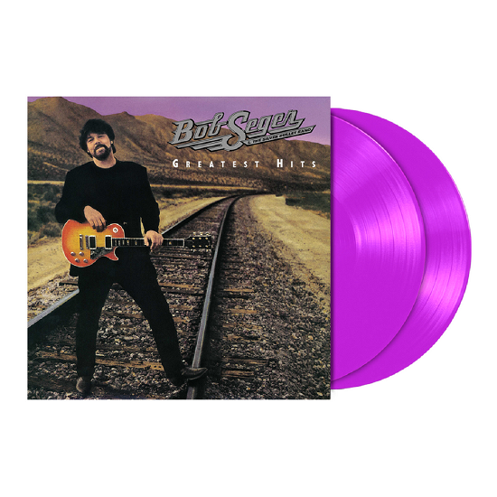 Cover for BOB SEGER &amp; THE SILVER BULLET BAND · Greatest Hits (Purple Color Edition) (LP) (2022)