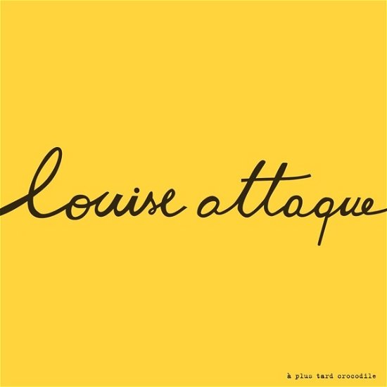 Cover for Louise Attaque · A Plus Tard Crocodile (LP) [Limited edition] (2019)