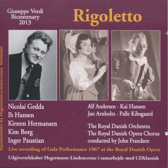 Rigoletto - John Frandsen / The Royal Danish Opera - Musik - DIA - 0663993351308 - 31. december 2011