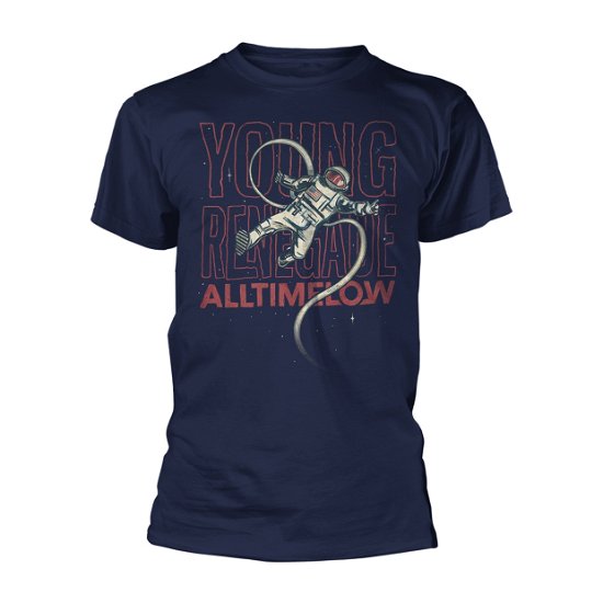 Cover for All Time Low · Astronaut Renegade (T-shirt) [size XL] [Blue edition] (2017)