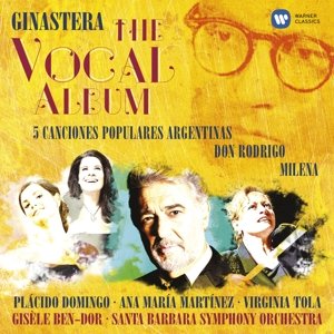Cover for Placido Domingo · Ginastera: the Vocal Album (CD) (2017)