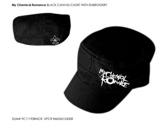 Cover for My Chemical Romance · Mcr - Black Cadet W/ White Logo (Spielzeug)