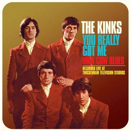 Cover for The Kinks · You Really Got Me (Live) / Milk Cow Blues (Live) (7&quot;) [Limited edition] (2015)