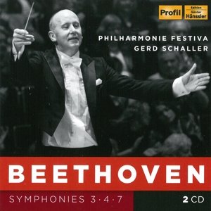 Cover for Schaller,Gerd / Philharmonie Festiva · * Beethoven: Symphonies 3/4/7 (CD) (2016)
