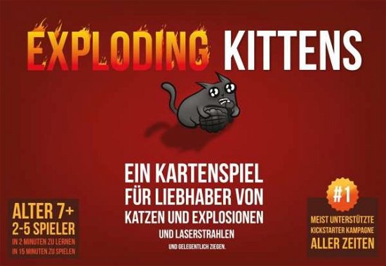 Cover for Exploding Kittens (Toys) (2018)