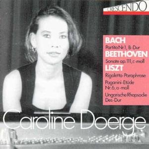 Cover for Bach / Doerge,caroline · Piano Works (CD) (2001)