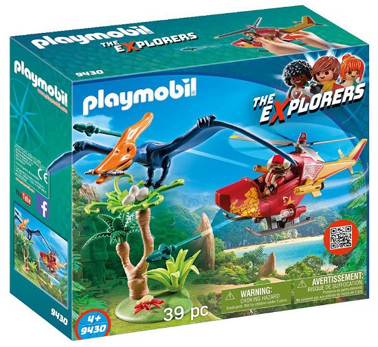 Cover for Playmobil · 9430 - Helikopter Mit Flugsaurier Spiel (Leketøy) (2019)