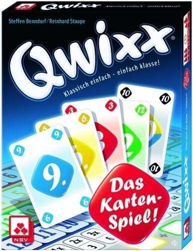 Qwixx >>Das Kartenspiel<< - Qwixx - Koopwaar - Nürnberger Spielkarten - 4012426880308 - 27 november 2013