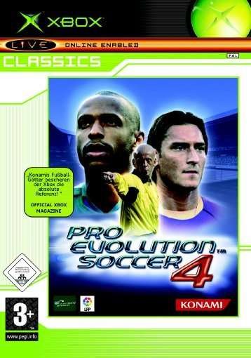 Cover for Xbox · Pro Evolution Soccer 4 Classic (PS4)