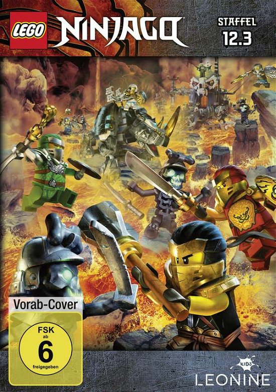 Cover for Lego Ninjago Staffel 12.3 (DVD) (2021)