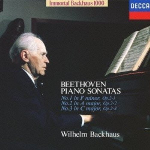 Cover for Wilhelm Bachhaus · Beethoven: Piano Sonatas 1-3 (CD) [Limited edition] (2015)