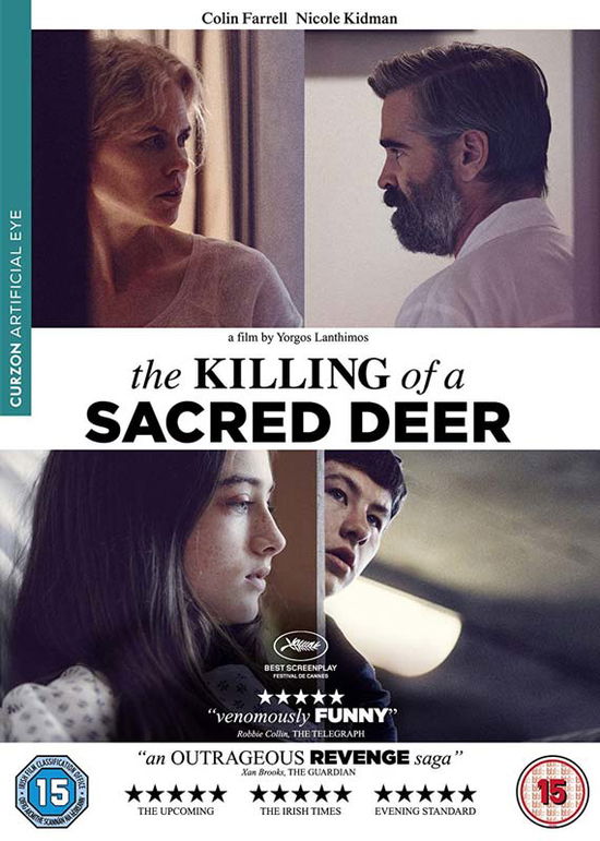 Cover for The Killing of a Sacred Deer · The Killing Of A Sacred Deer (DVD) (2018)