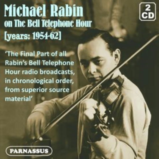 Cover for Michael Rabin / Bell Telephone Orchestra · Michael Rabin On The Bell Telephone Hour Vol. 2 (CD) (2024)