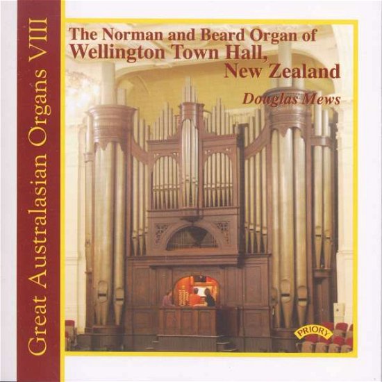Cover for Douglas Mews · Great Australasian Organs Vol. 8 - The Organ Of Wellington Town Hall (CD) (2018)