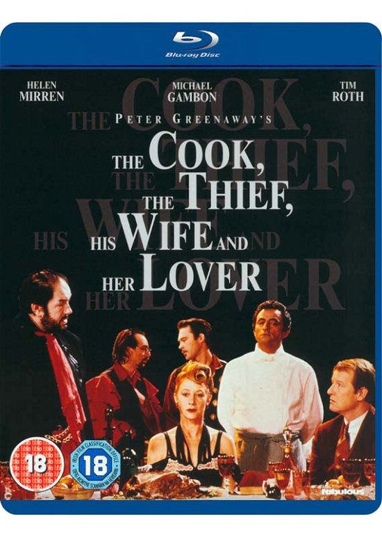 Cover for The Cook the Thief His Wife and He · The Cook The Thief His Wife And Her Lover (Blu-ray) (2016)