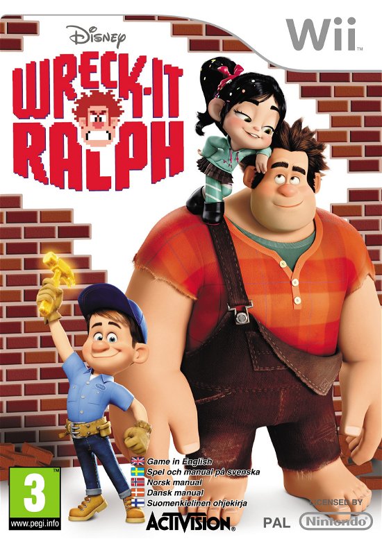 Cover for Activision Blizzard · Wreck-It Ralph (Wii) (2013)