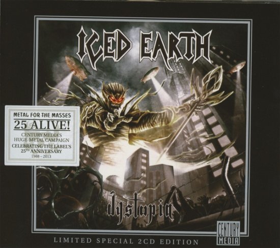 Cover for Iced Earth · Dystopia / Ltd Mftm 2013 Ed (CD) [Limited edition] (2012)