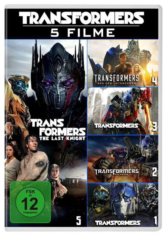 DVD Coleção Transformers - 5 filmes - Paramount Filmes - Filmes