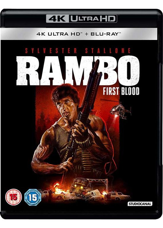 Cover for Rambo: First Blood · Rambo - First Blood (4K UHD Blu-ray) (2018)