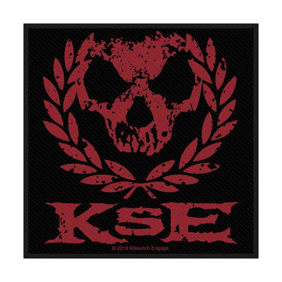 Killswitch Engage Standard Woven Patch: Skull Wreath (Retail Pack) - Killswitch Engage - Koopwaar - PHD - 5055339791308 - 28 oktober 2019