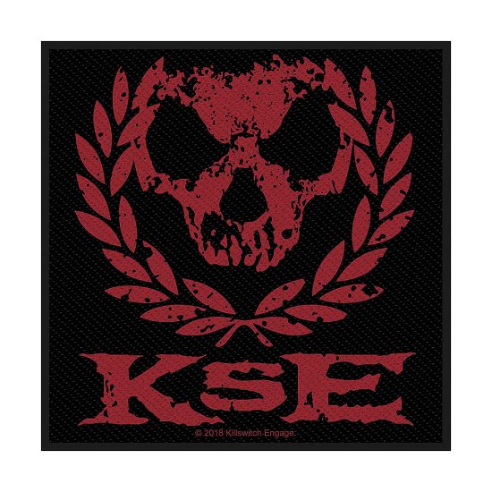 Killswitch Engage Standard Woven Patch: Skull Wreath (Retail Pack) - Killswitch Engage - Merchandise - PHD - 5055339791308 - 28. oktober 2019