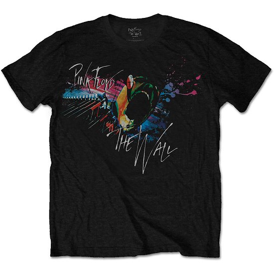 Pink Floyd Unisex T-Shirt: The Wall Head Banga - Pink Floyd - Mercancía - Perryscope - 5056170607308 - 