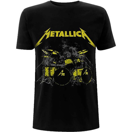 Metallica Unisex T-Shirt: Ulrich M72 Kit - Metallica - Produtos - PHD - 5056187764308 - 18 de abril de 2024