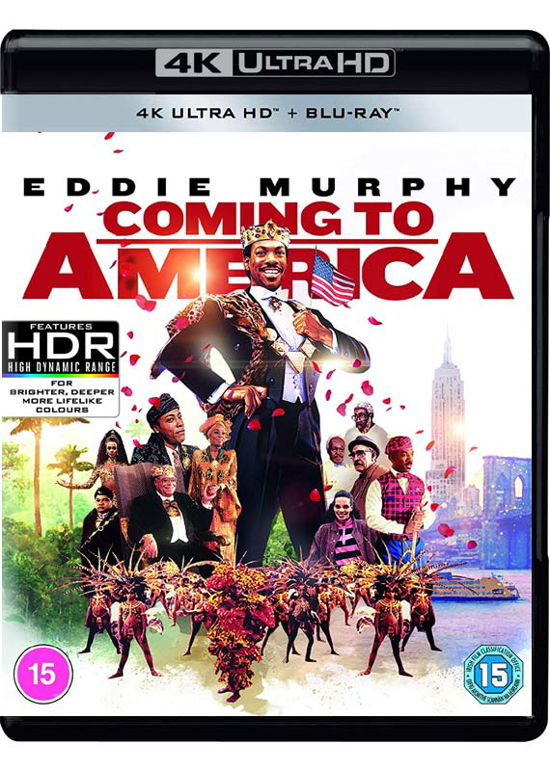 Cover for Coming to America Uhd BD · Coming To America (4K UHD Blu-ray) (2021)