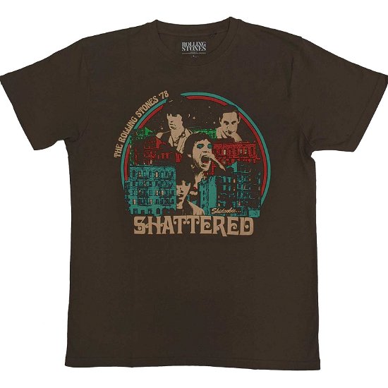 Cover for The Rolling Stones · The Rolling Stones Unisex T-Shirt: Some Girls Shattered (T-shirt) [size S]