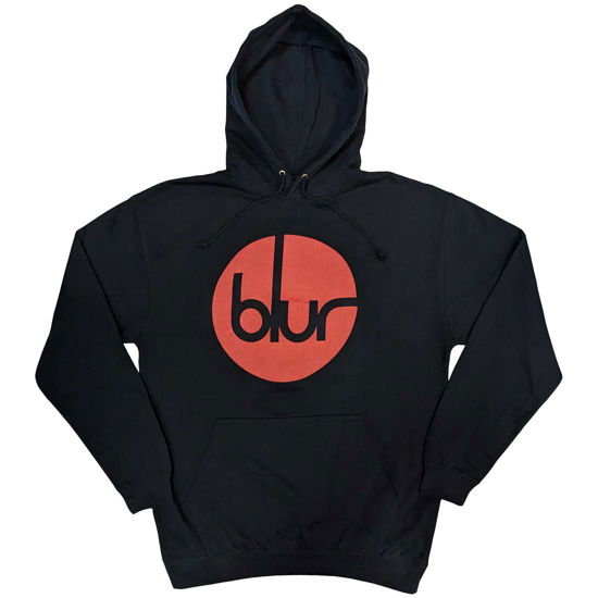 Blur Unisex Pullover Hoodie: Circle Logo - Blur - Koopwaar -  - 5056737217308 - 