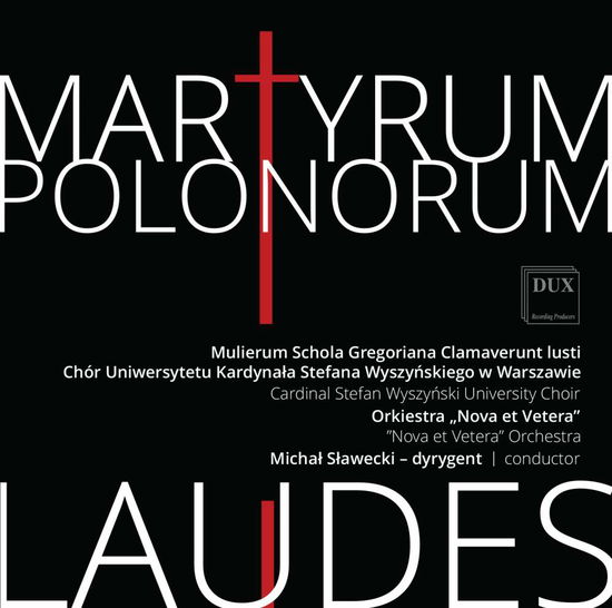 Cover for Dutkiewicz / Mulierum Schola Gregoriana Clamaverun · Martyrum Polonorum Laudes (CD) (2015)