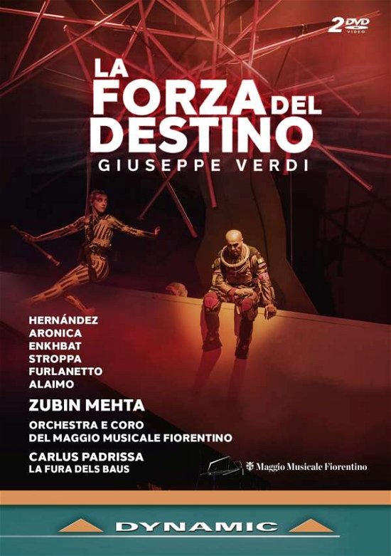 Hernandez, Saioa / Roberto Aronica / Amartuvshin Enkhbat / Zubin Mehta · Verdi: La Forza Del Destino (DVD) (2022)
