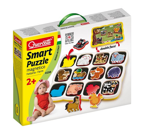 Smart Puzzle Farm - Quercetti 0230 - Merchandise - Quercetti - 8007905002308 - 