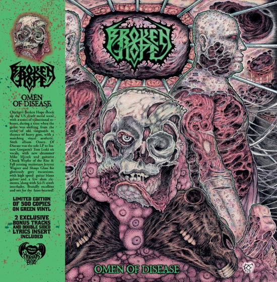 Omen Of Disease (Green Vinyl) - Broken Hope - Musiikki - HORROR BIZ - 8055515233308 - perjantai 24. maaliskuuta 2023