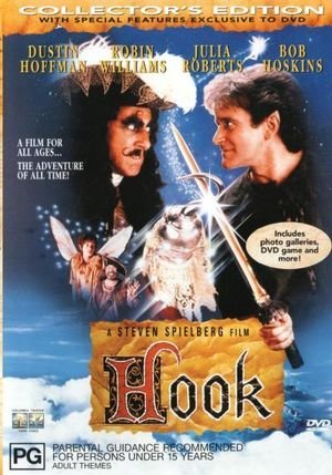 Cover for Steven Spielberg · Hook (DVD) (2000)