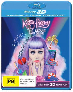 Cover for Katy Perry · Katy Perry - Part of Me (3D Blu-ray/ Blu-ray/ Dvd/ Digital Copy) (DVD) (2012)
