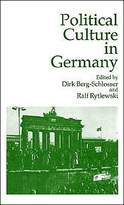 Cover for Dirk Berg-schlosser · Political Culture in Germany (Innbunden bok) [1993 edition] (1993)