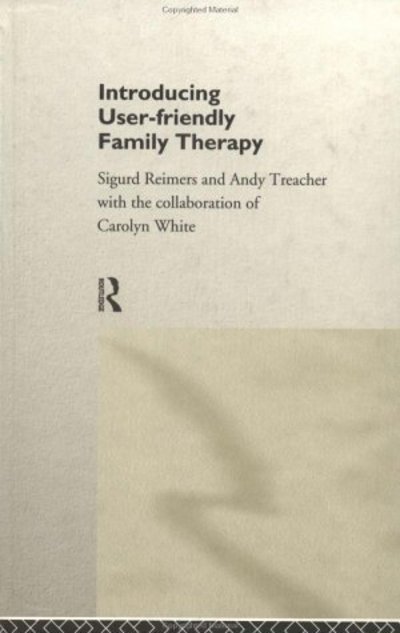 Cover for Sigurd Reimers · Introducing User-Friendly Family Therapy (Hardcover Book) (1994)