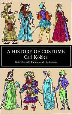 Cover for Carl Kohler · A History of Costume - Dover Fashion and Costumes (Paperback Bog) (2000)