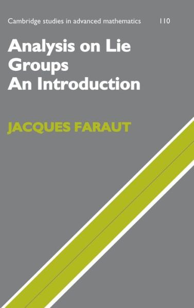 Analysis on Lie Groups: An Introduction - Cambridge Studies in Advanced Mathematics - Faraut, Jacques (Universite de Paris VI (Pierre et Marie Curie)) - Books - Cambridge University Press - 9780521719308 - May 22, 2008