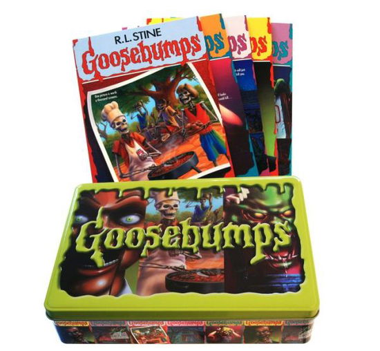 Goosebumps Retro Scream Collection : Limited Edition Tin - R. L. Stine - Bücher - Scholastic Inc. - 9780545847308 - 27. Oktober 2015