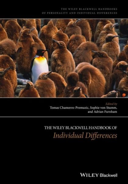 Cover for Tomas Chamorro-premuzic · The Wiley-Blackwell Handbook of Individual Differences - HPIZ - Wiley-Blackwell Handbooks in Personality and Individual Differences (Paperback Book) (2015)