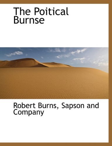 Cover for Robert Burns · The Poitical Burnse (Hardcover bog) (2010)