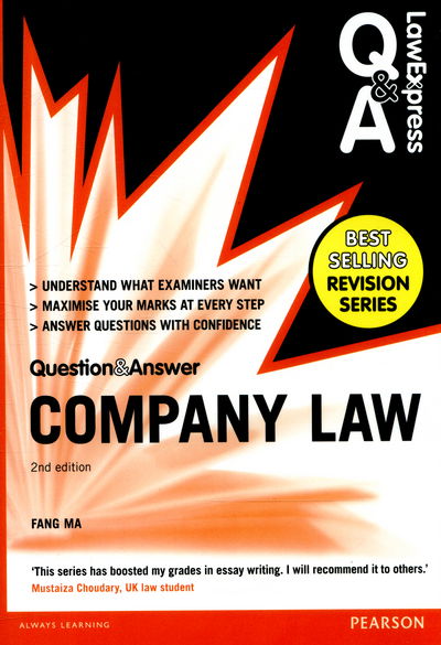 Cover for Fang Ma · Law Express Question and Answer: Company Law (Q&amp;A revision guide) - Law Express Questions &amp; Answers (Paperback Book) (2015)